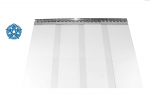 Kühlhaus Vorhang 0,85 m breit Lamellen 200 x 2 mm
